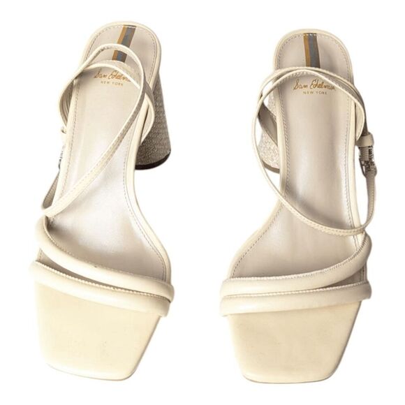 SAM EDELMAN Kia Strappy Tan Leather Sandals Size 8.5M - Picture 5 of 8